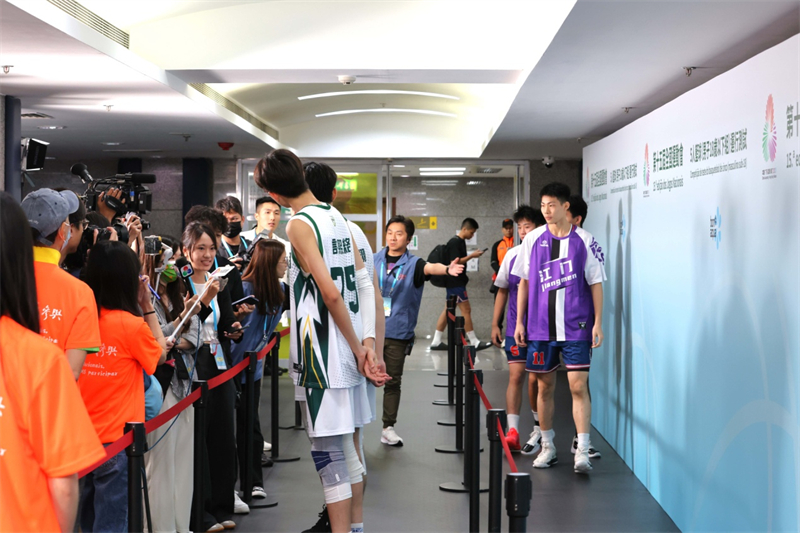 球盟会入口：十五运会澳门赛区5人篮球运行测试达标(图3)