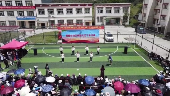 球盟会入口：自治区残联“共享芬芳・艺润边陲”主题文艺下乡活动在朗县 米林市开展(图1)