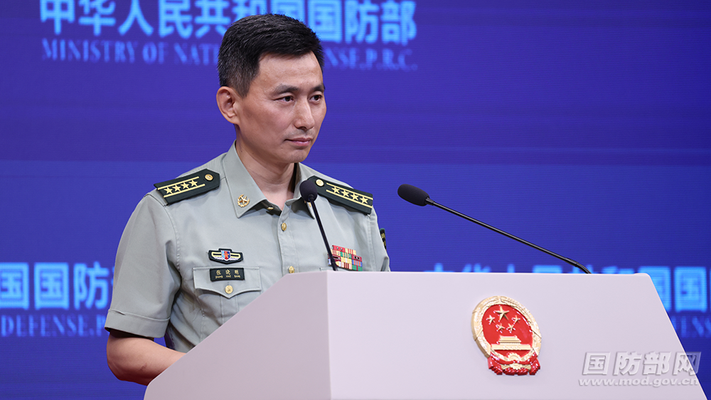 2025年5月国防部例行记者会文字实录(图1)