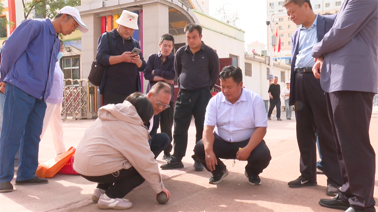 高台县开展残疾人运动员选拔工作(图1)
