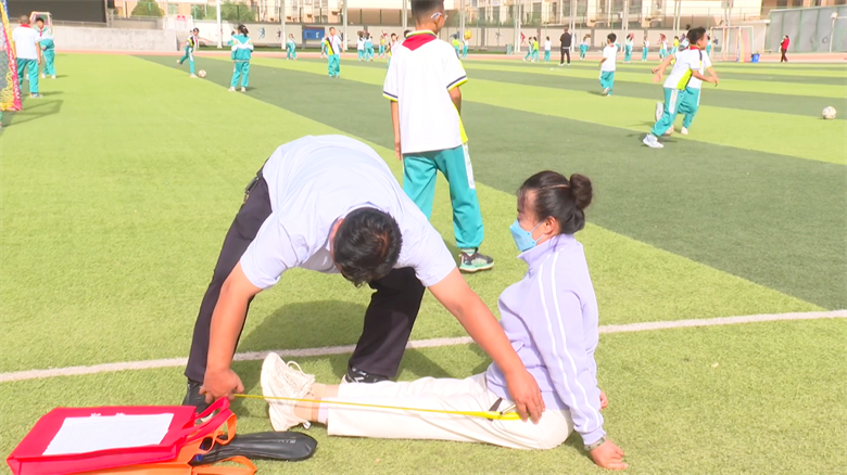 高台县开展残疾人运动员选拔工作(图2)