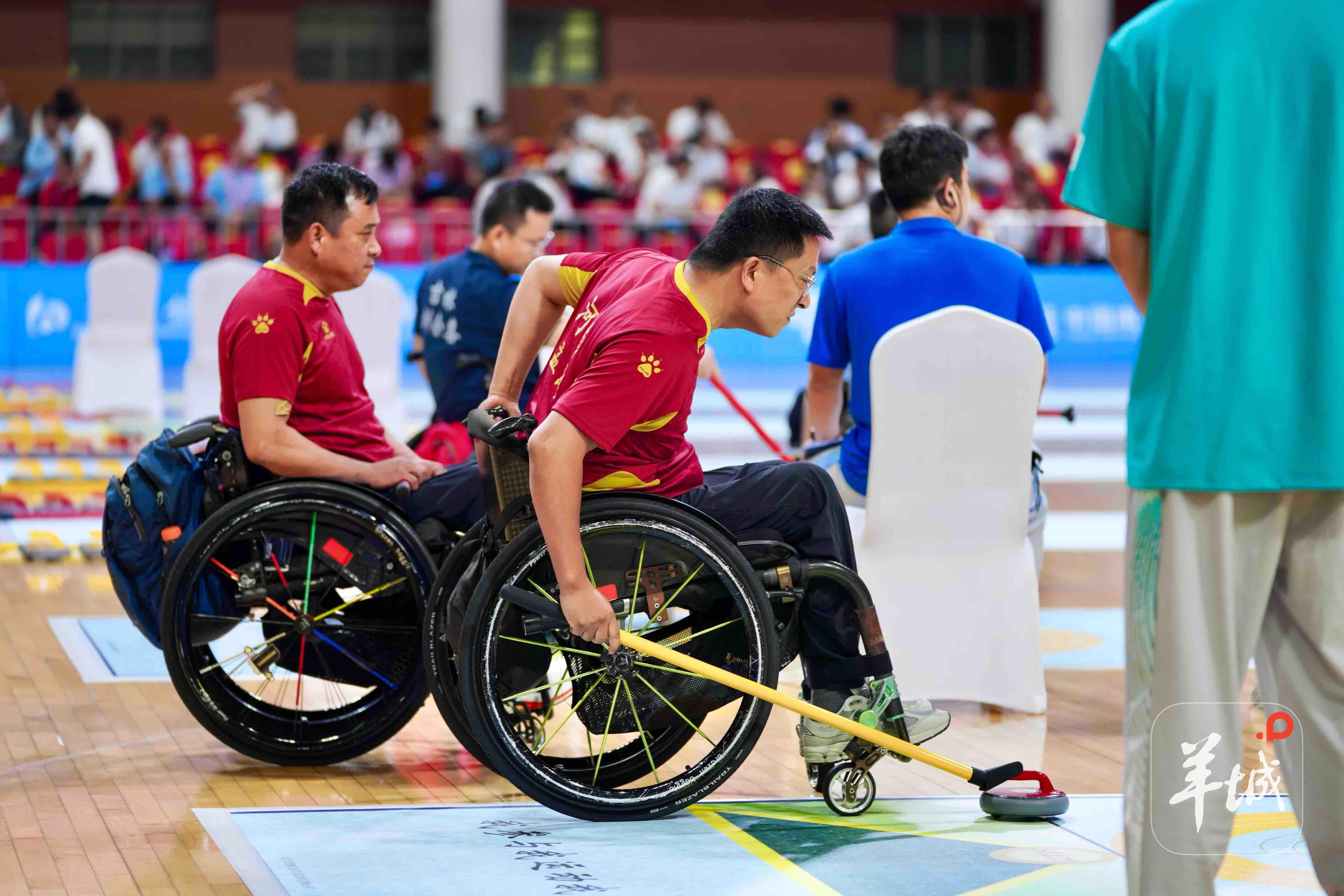 【视频】残特奥会旱地冰壶赛圆满收官！歌曲《破浪者·光》赛场首演(图3)