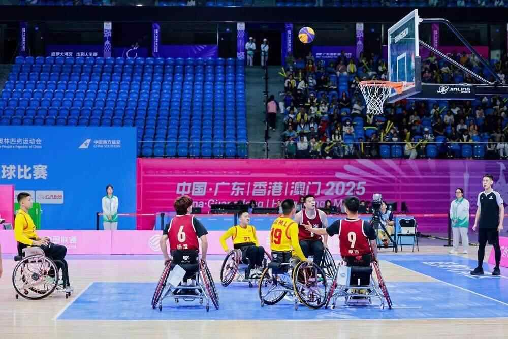 残特奥会轮椅篮球项目开赛首日广东女篮迎开门红(图1)