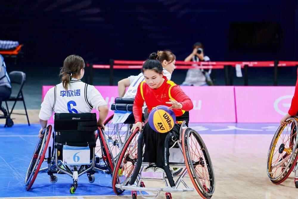 残特奥会轮椅篮球项目开赛首日广东女篮迎开门红(图2)