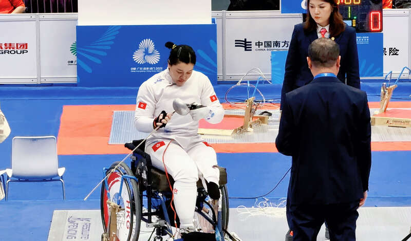 香港名将余翠怡主场夺银 笑容诠释“不完美也能灿烂”(图2)