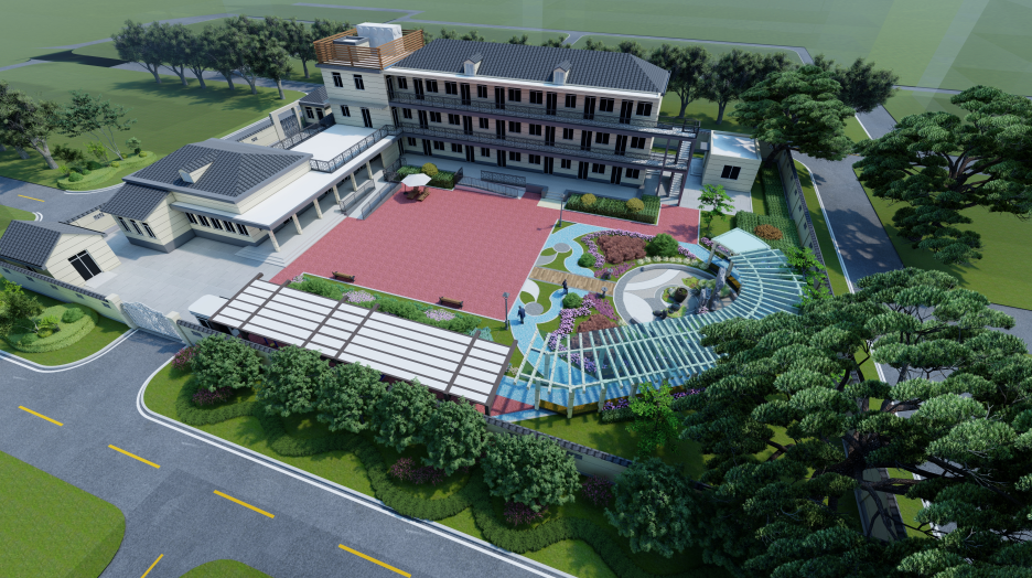 球盟会：5月完工！金山这里的老人有福了(图1)