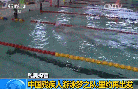 中国残疾人游泳梦之队：里约再出发(图1)
